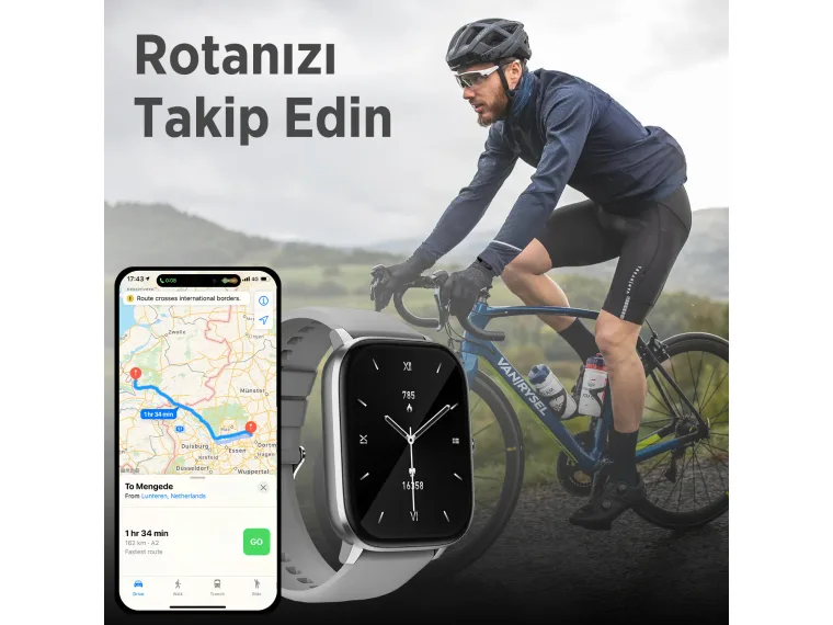 SW03 2.01” TFT Geniş Ekran, Spor Sağlık Takibi — görsel 5