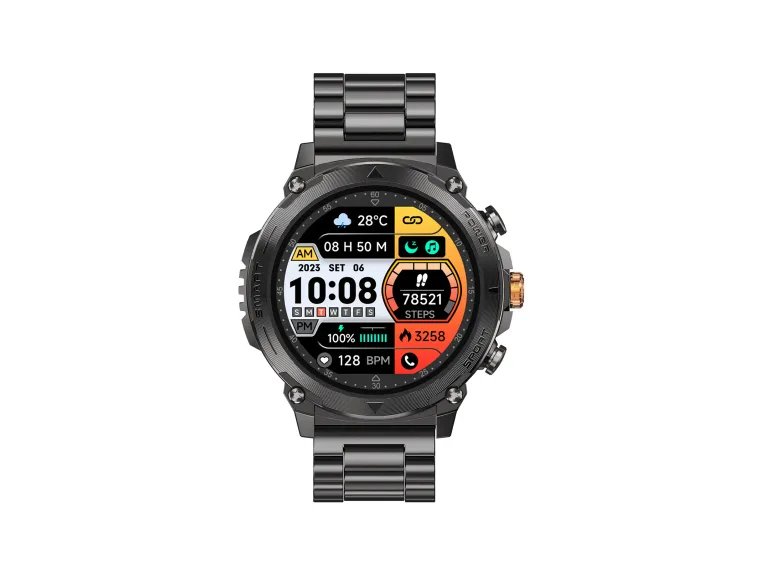 SW05 Metal Çerçeveli 1.43” AMOLED Ekran Bluetooth — görsel 3