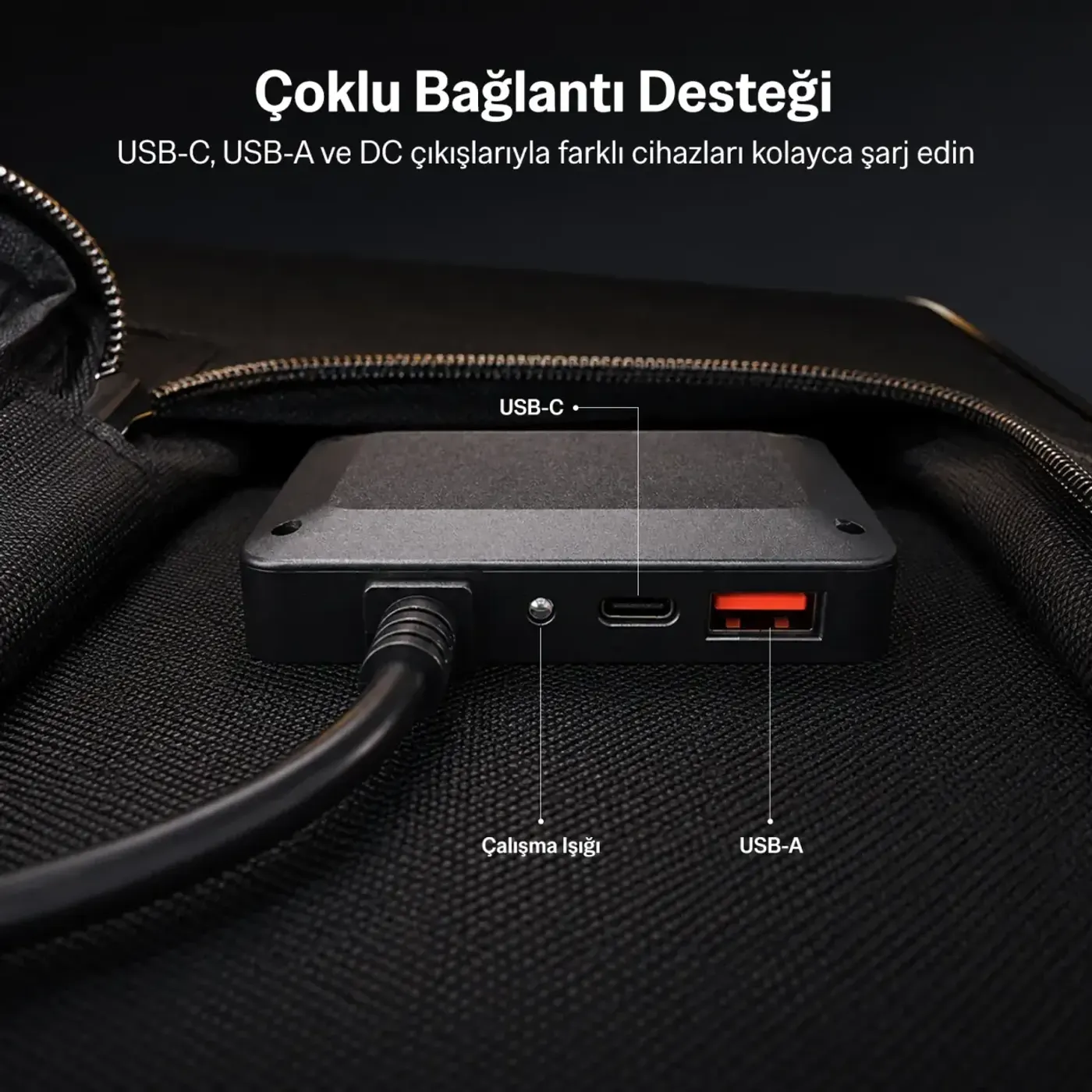 SY-S200W 200W Taşınabilir Katlanabilir Solar Şarj Power — görsel 6