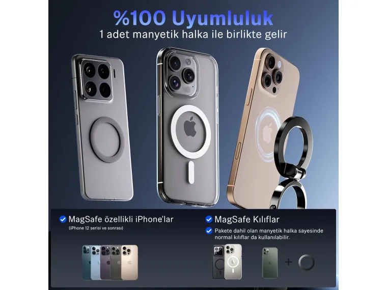 TCH02 Güçlü Vakum Özellikli 360° Ayarlanabilir Cam — görsel 7