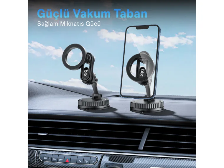 TCH04 Güçlü Vakum Özellikli 360° Ayarlanabilir Cam — görsel 3