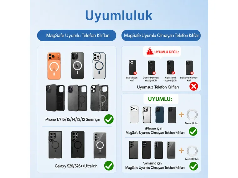 TCH04 Güçlü Vakum Özellikli 360° Ayarlanabilir Cam — görsel 6