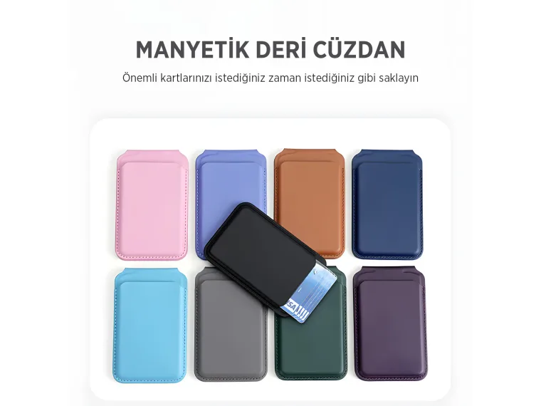 Bix TMW2 Magsafe Uyumlu Kartlık Özellikli Katlanabilir — görsel 5