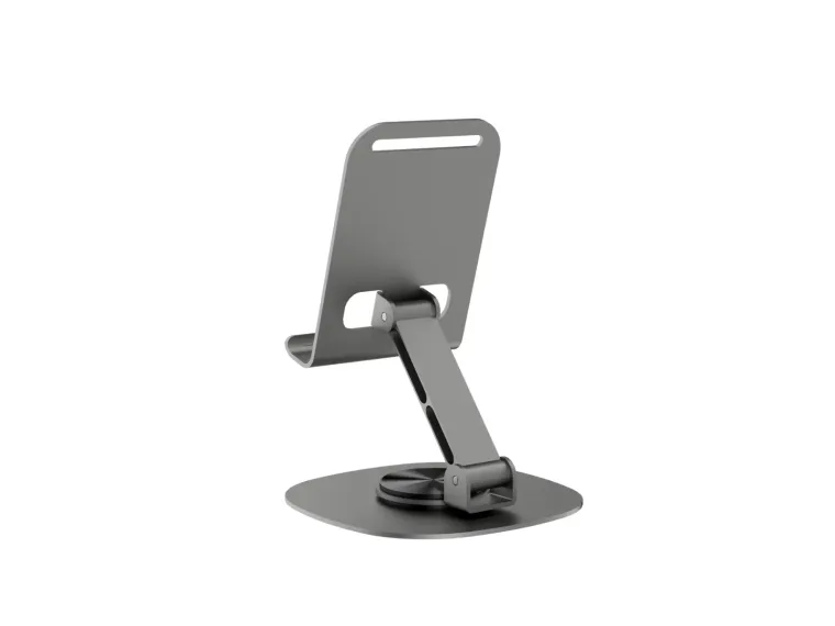 TS01 Katlanabilir 360° Çok Açılı Yükseklik Ayarlı Metal — görsel 3