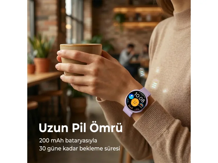 TSW3 42mm İnce 1.32” AMOLED Ekranlı Akıllı Saat — görsel 6
