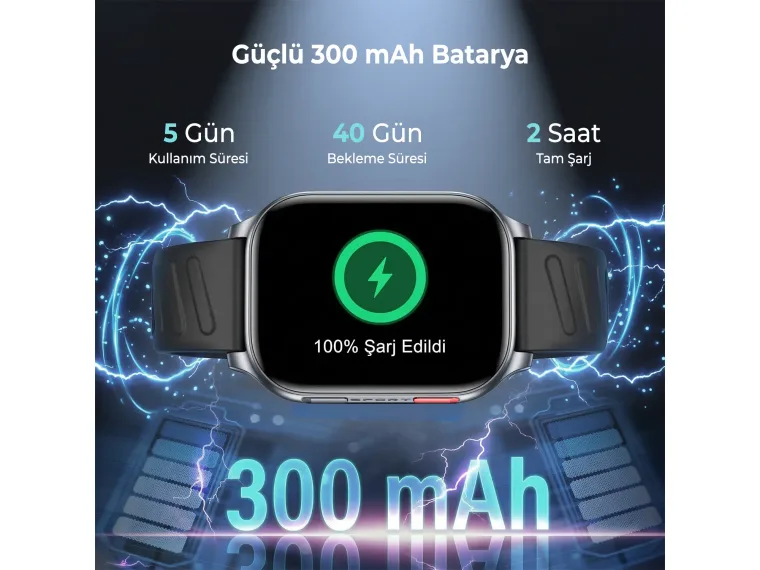 TSW4 47mm İnce 2.04” AMOLED Ekranlı Akıllı Saat — görsel 7