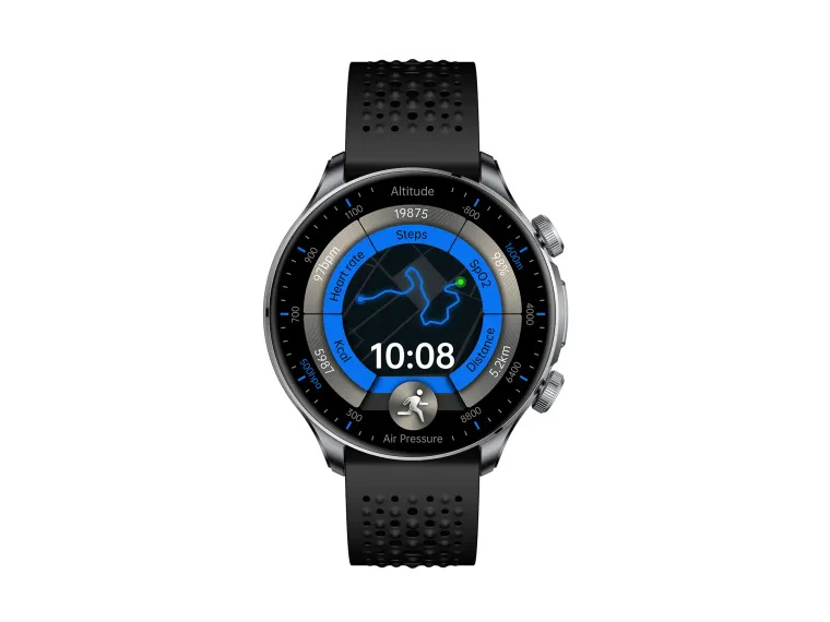TSW6 48mm Retina 1.6” AMOLED GPS Akıllı Saat Siyah – AI — görsel 3