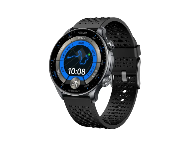TSW6 48mm Retina 1.6” AMOLED GPS Akıllı Saat Siyah – AI