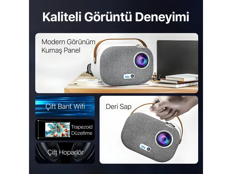 Vega II Android Projeksiyon Cihazı Full HD 1920×1080 4K — görsel 3