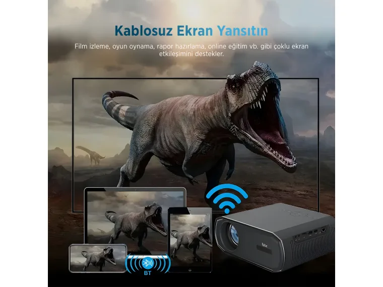 Vega III Android Projeksiyon Cihazı Full HD 1920×1080 — görsel 6