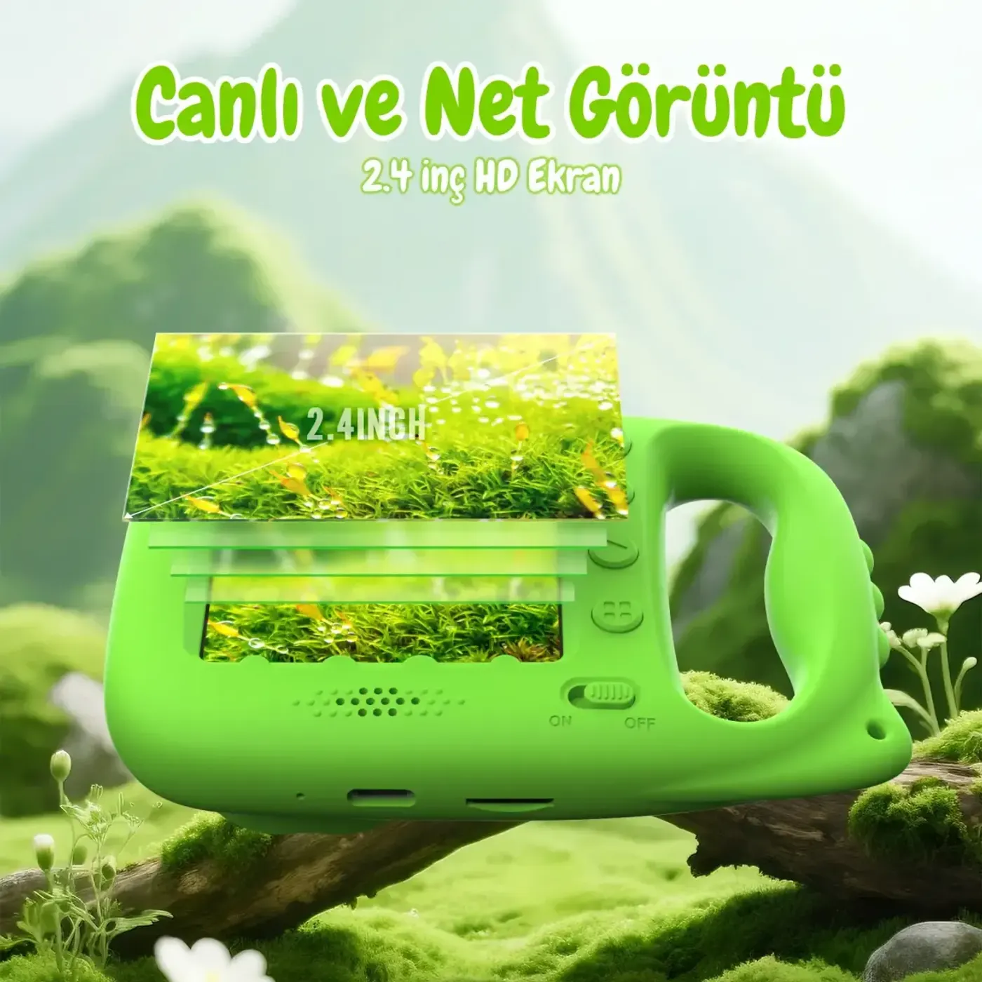 Bix Kids W1 900X Yakınlaştırmalı Taşınabilir Dijital — görsel 3